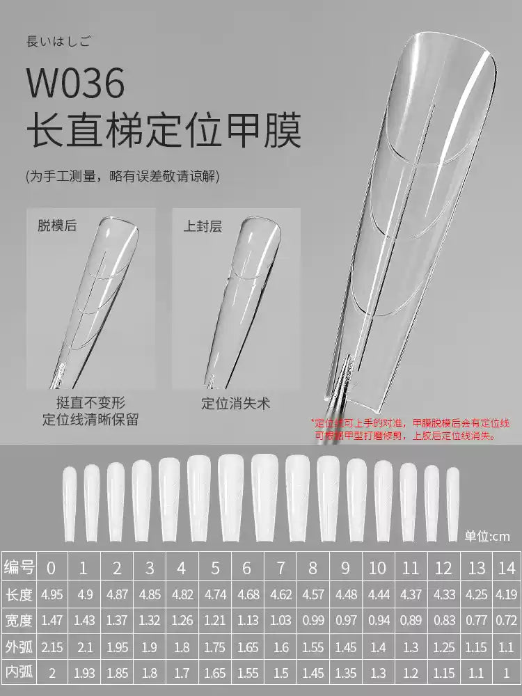 Mr Nail Extension Nail Mold Khuôn nối móng không cần giấy (150 chiếc)