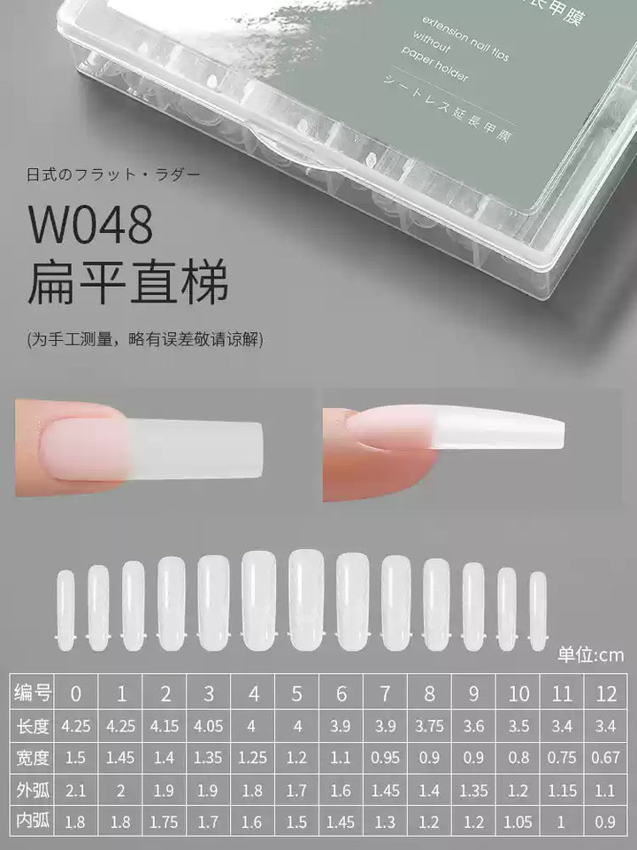 Mr Nail Extension Nail Mold Khuôn nối móng không cần giấy (150 chiếc)