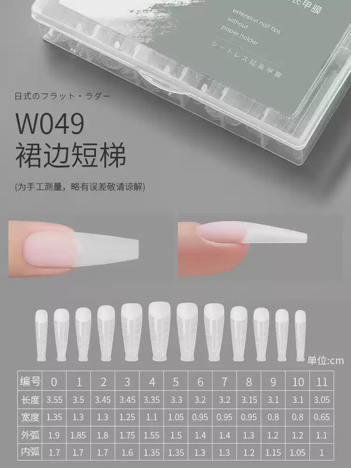 Mr Nail Extension Nail Mold Khuôn nối móng không cần giấy (150 chiếc)