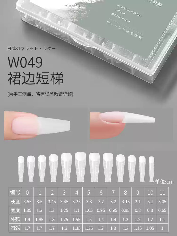 Mr Nail Extension Nail Mold Khuôn nối móng không cần giấy (150 chiếc)