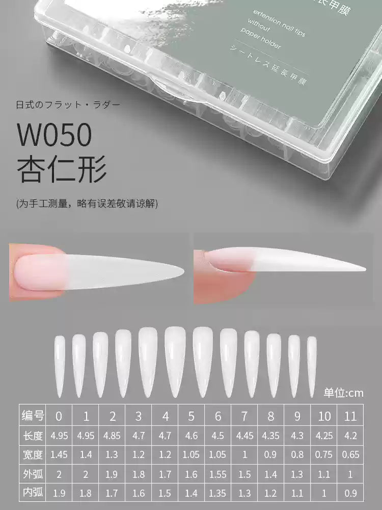 Mr Nail Extension Nail Mold Khuôn nối móng không cần giấy (150 chiếc)