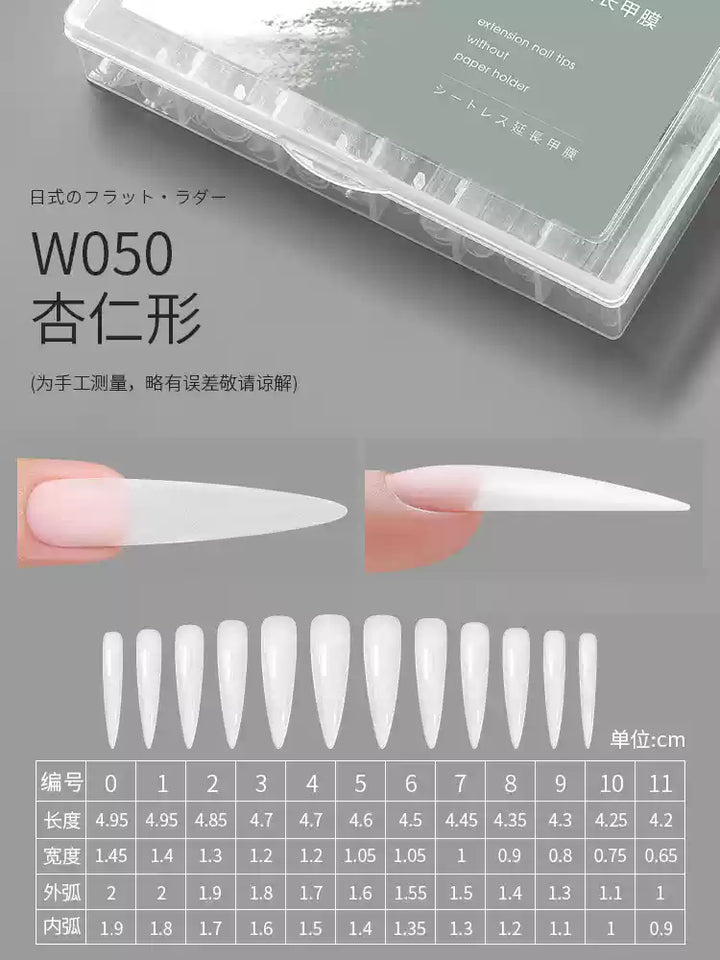 Mr Nail Extension Nail Mold Khuôn nối móng không cần giấy (150 chiếc)