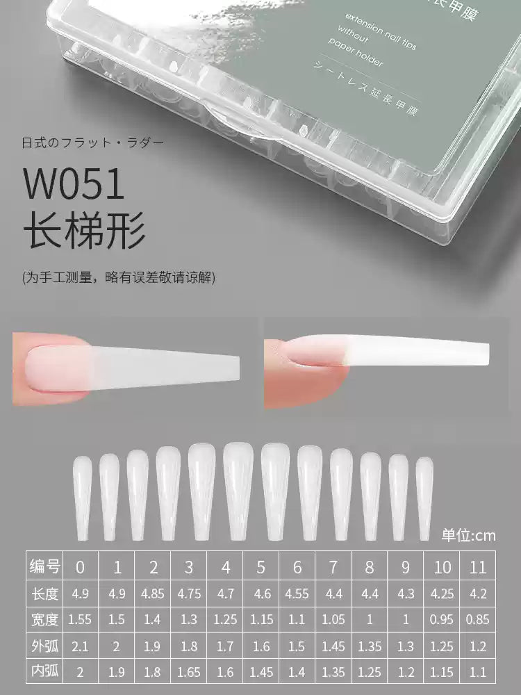 Mr Nail Extension Nail Mold Khuôn nối móng không cần giấy (150 chiếc)