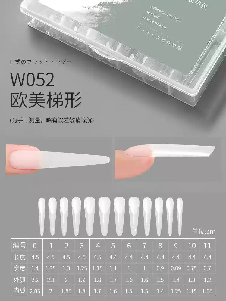 Mr Nail Extension Nail Mold Khuôn nối móng không cần giấy (150 chiếc)