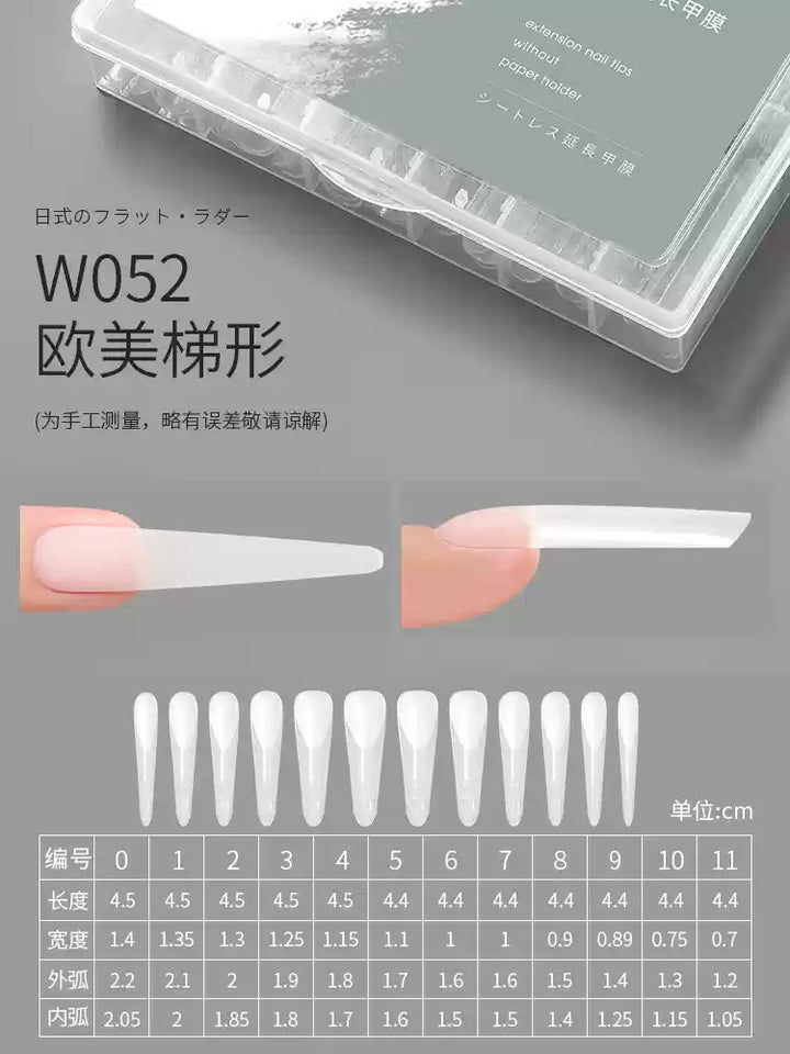 Mr Nail Extension Nail Mold Khuôn nối móng không cần giấy (150 chiếc)