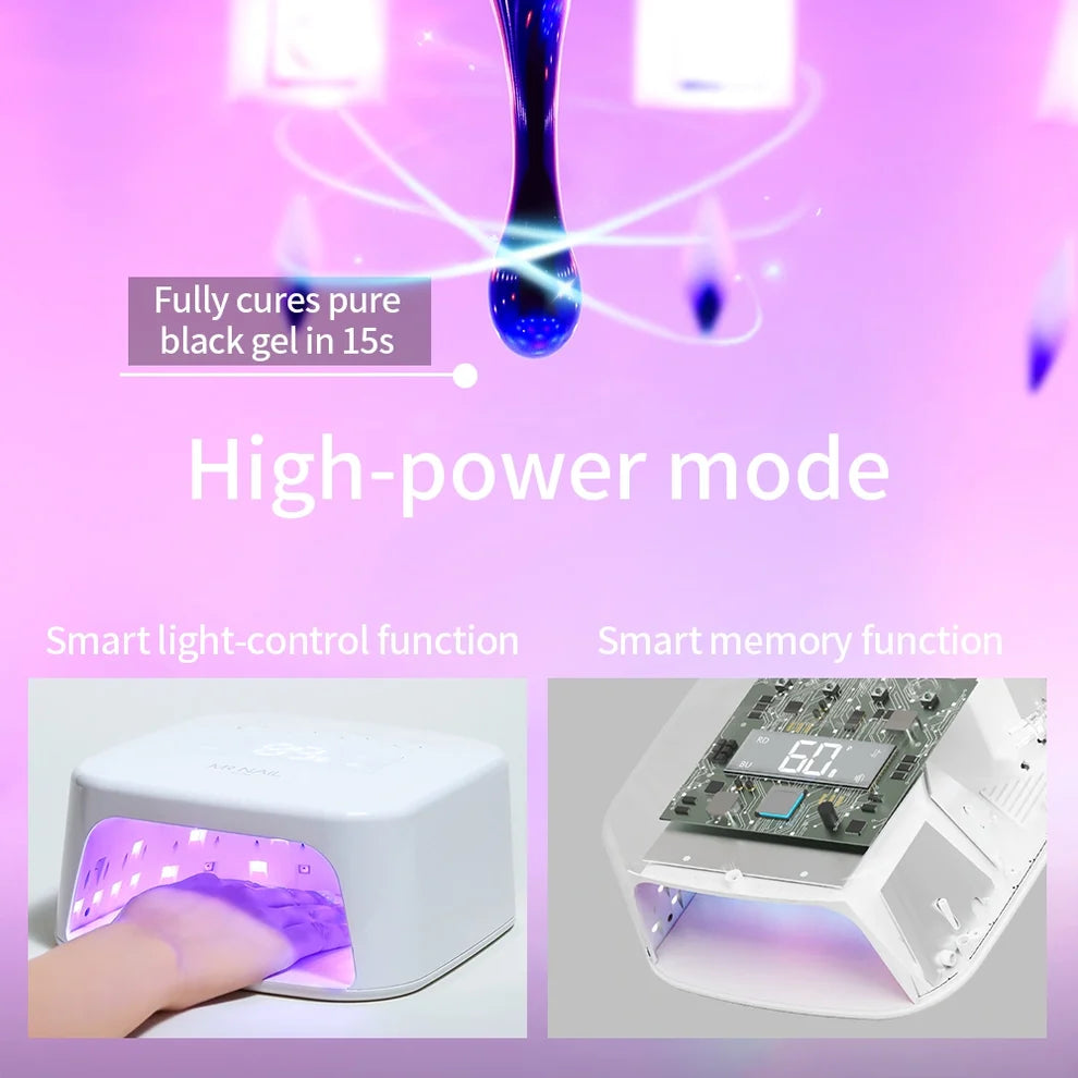 Mr Nail W215 Pro Max Nail Lamp Full Set ( Lamp+Battery+Station+Remote)