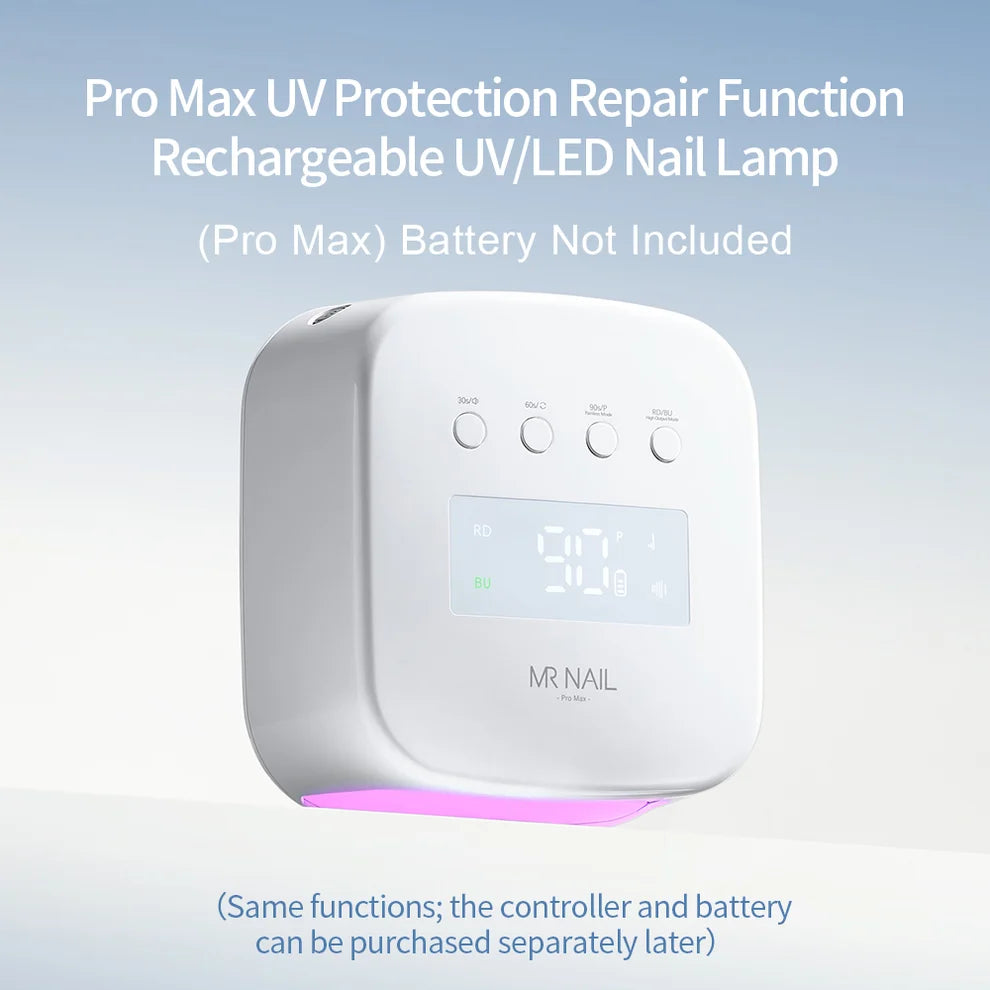 Mr Nail W215 Pro Max Nail Lamp Full Set ( Lamp+Battery+Station+Remote)