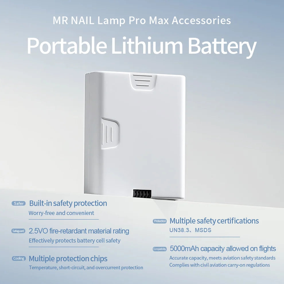 Mr Nail W217 Portable Lithium Battery
