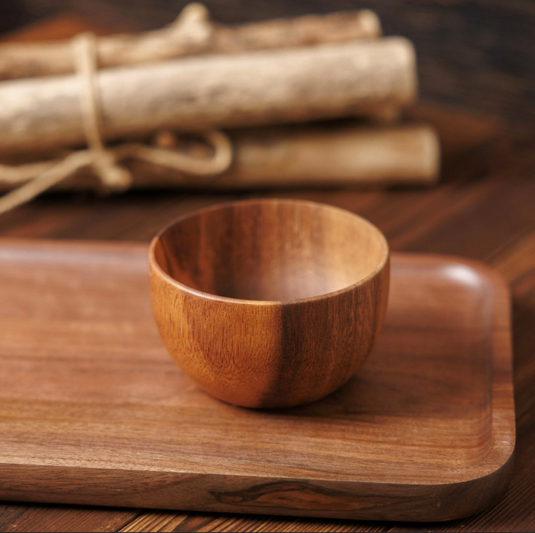 Wooden Bowl for Spa Pedi Tray