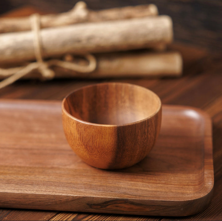 Wooden Bowl for Spa Pedi Tray