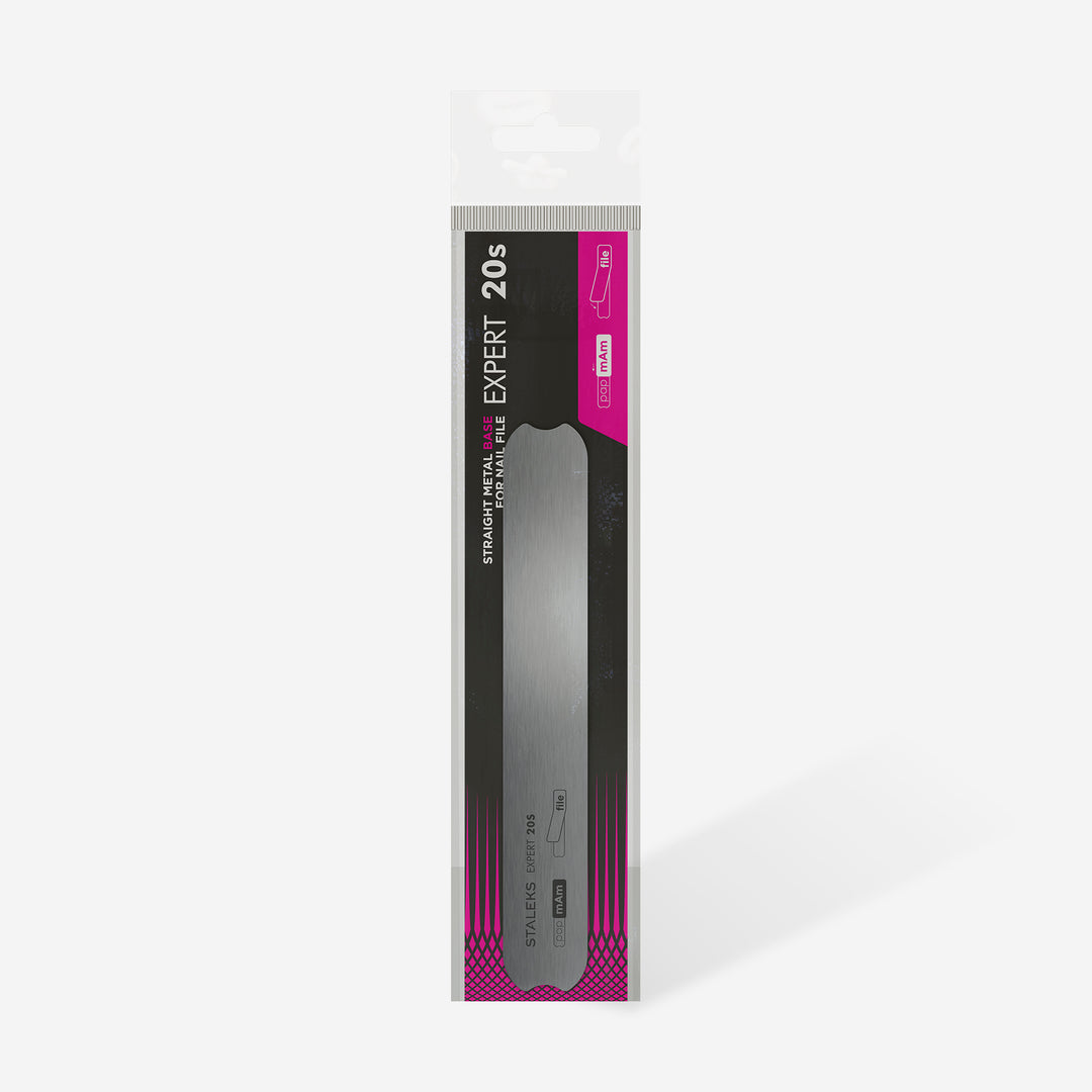 Staleks Pro popmAm Nail File Straight Metal Base 130 mm Expert 20s