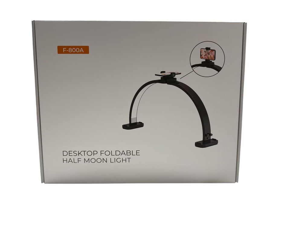 F-800A Manicure Table Foldable LED Moon Lamp - White - Nail Lamp (view 2)