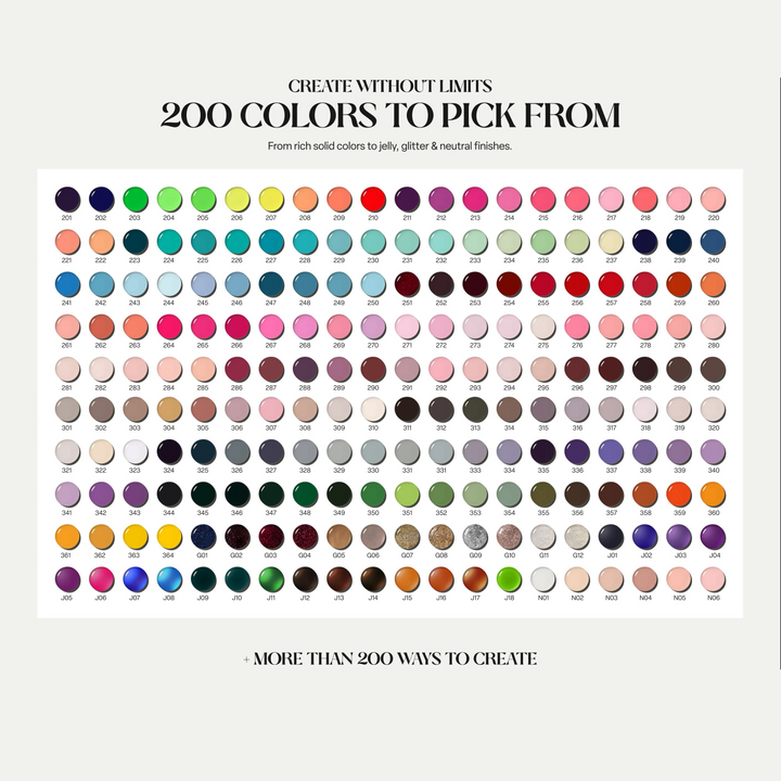 Apres Gel Couleur Collection (200 Colors)