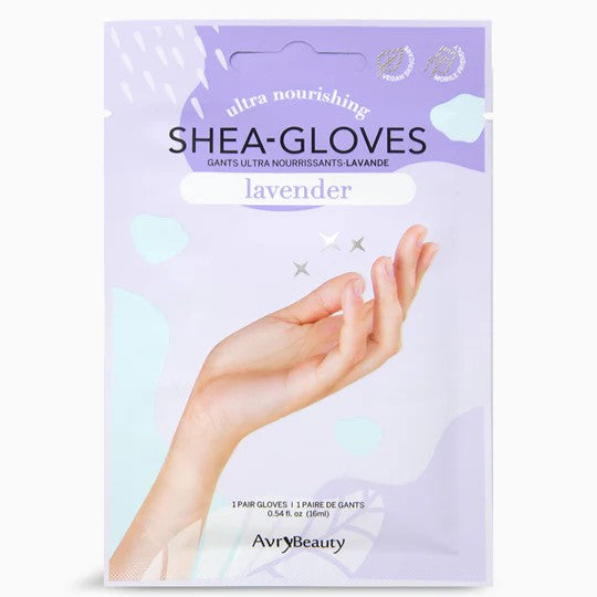 AvryBeauty Ultra Nourishing Shea Butter Gloves  - Lavender