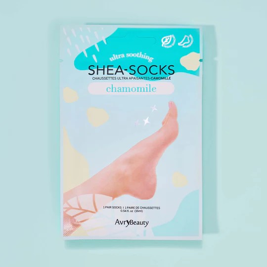 AvryBeauty Ultra Soothing Shea Butter Socks – Hoa cúc La Mã