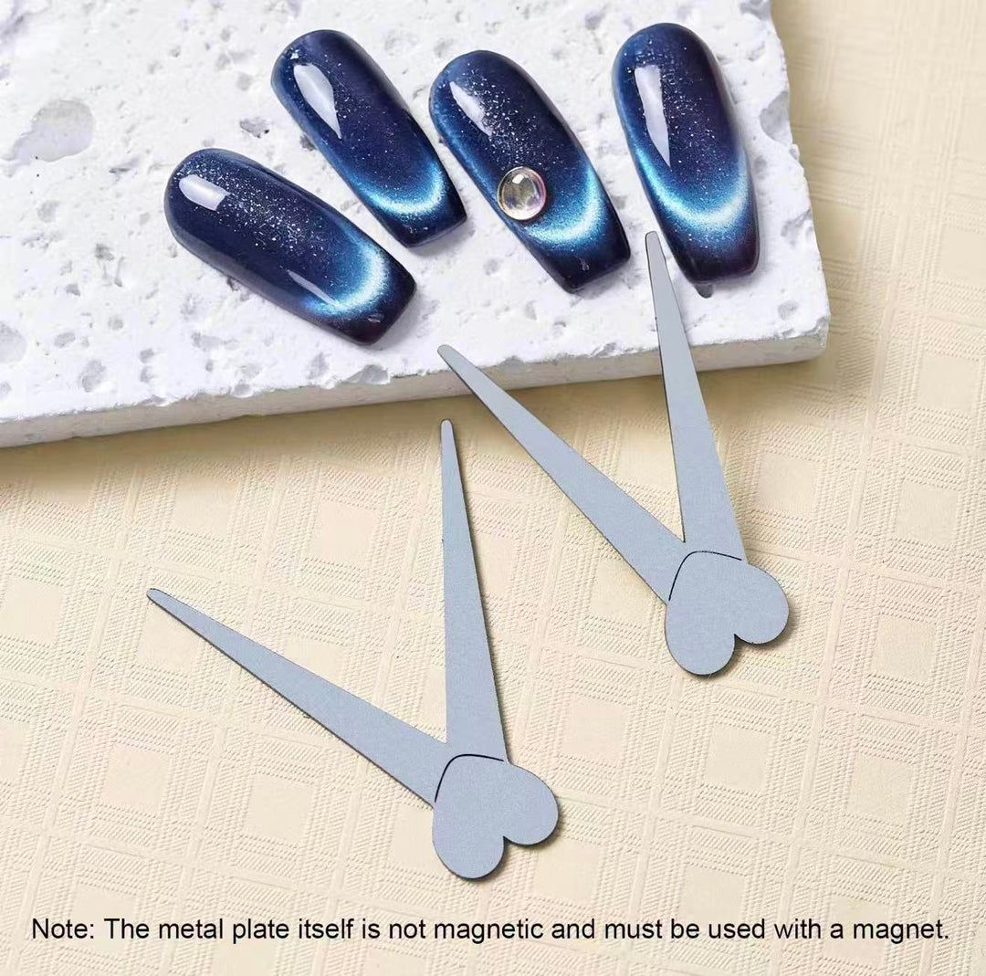 Littile V French Cateyes Metal Plate