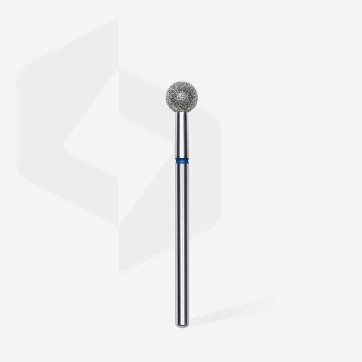 Staleks Pro Expert Diamond Nail Drill Bit Ball - Blue - 5 mm
