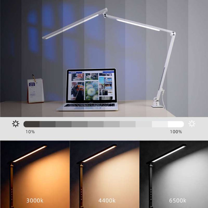 Đèn Bàn Gấp Đôi Hai Tay F-693