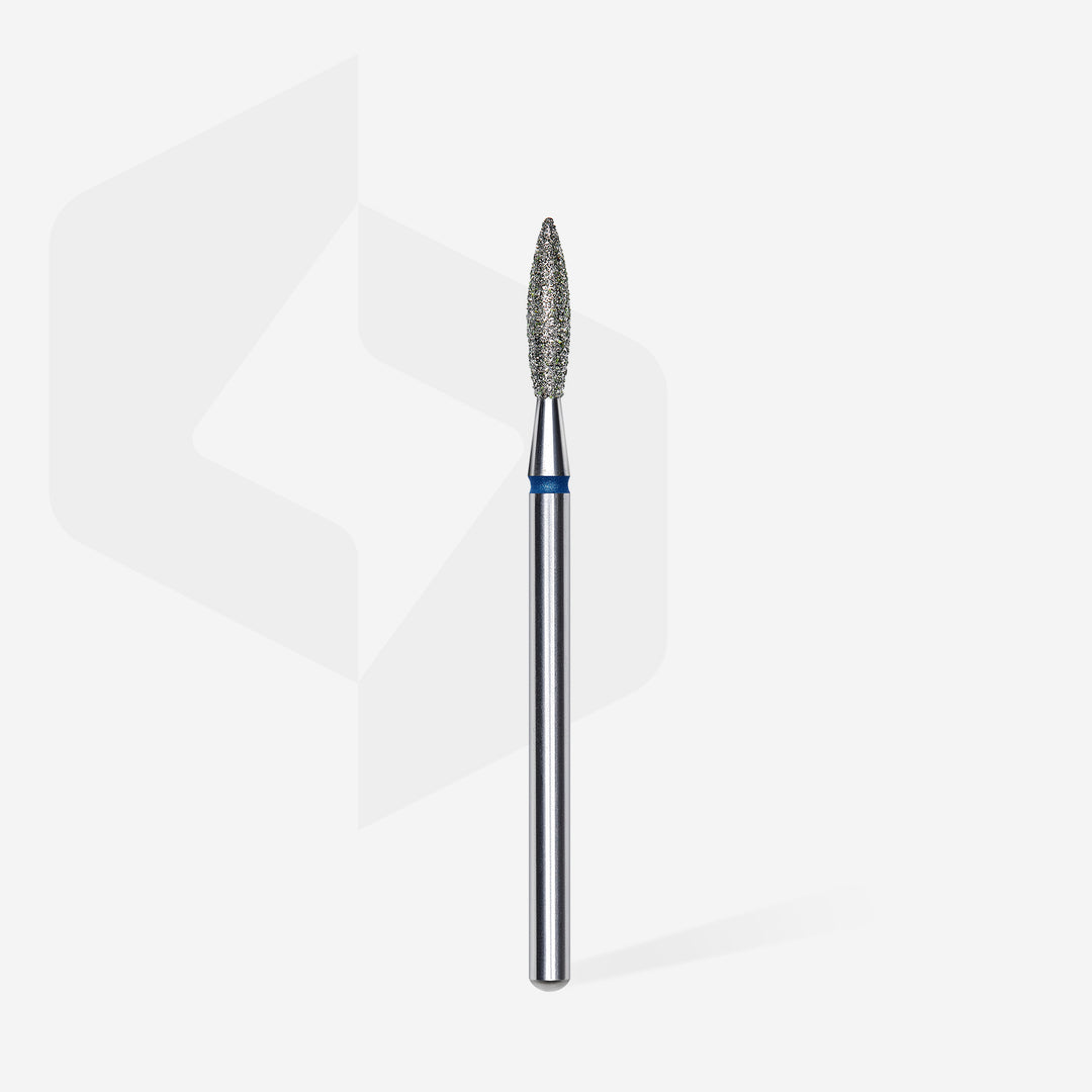 Staleks Diamond Nail Drill Bit Flame - Blue 2.3/10 mm
