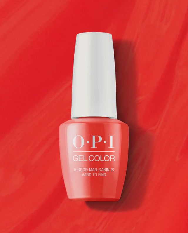 OPI Gel Polish - GC H47 Màu Đỏ Cam A Good Man-Darin Is Hard To Find