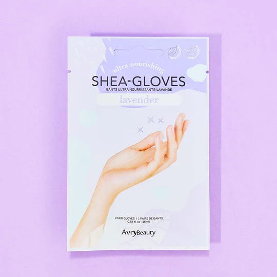 AvryBeauty Ultra Nourishing Shea Butter Gloves  - Lavender
