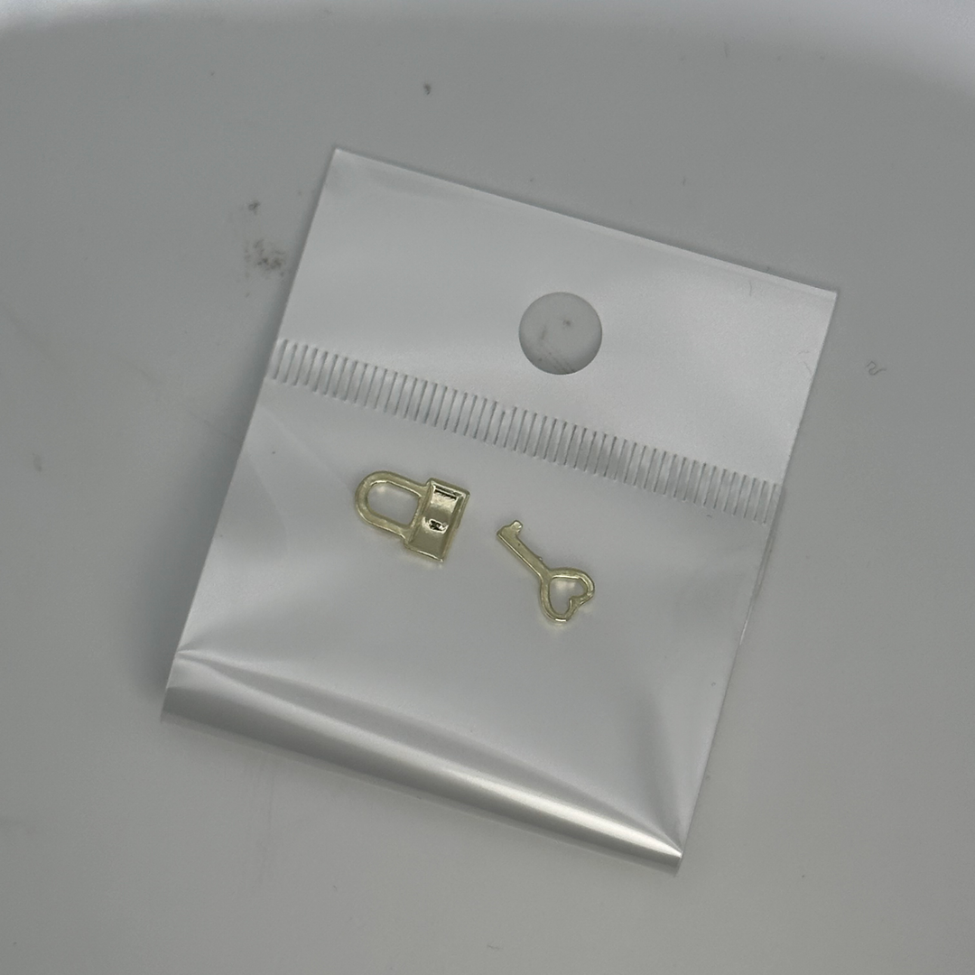 Khóa Charm Trang Trí Móng (2 chiếc/gói) - E