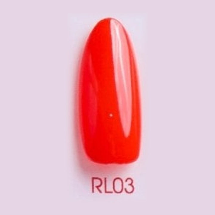 Chance Red London Gel Polish 0.5 oz RL03 colour swatch