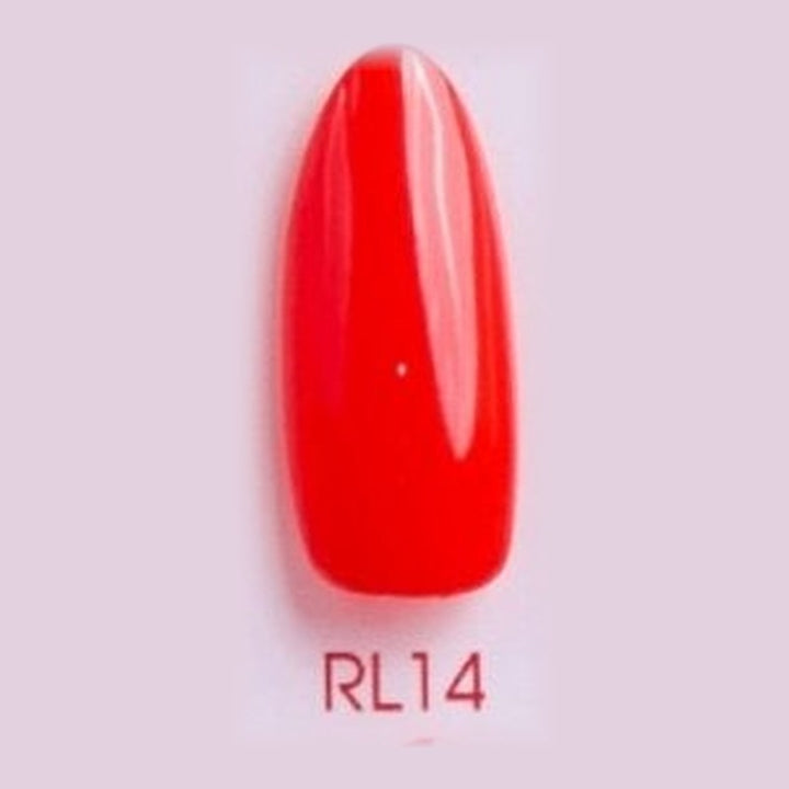 Chance Red London Gel Polish 0.5 oz RL14 colour swatch