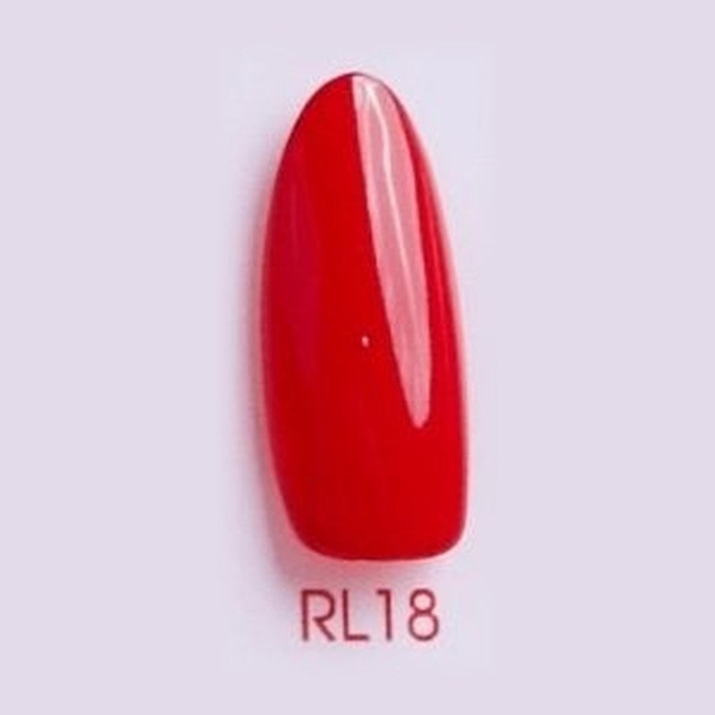 Chance Red London Gel Polish 0.5 oz RL18 colour swatch