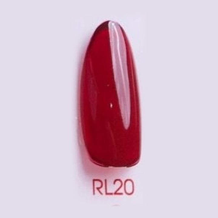 Chance Red London Gel Polish 0.5 oz RL20 colour swatch