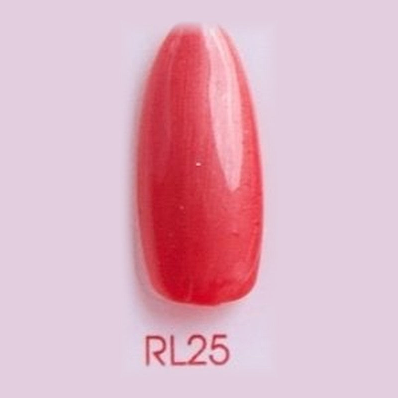 Chance Red London Gel Polish 0.5 oz RL25 colour swatch