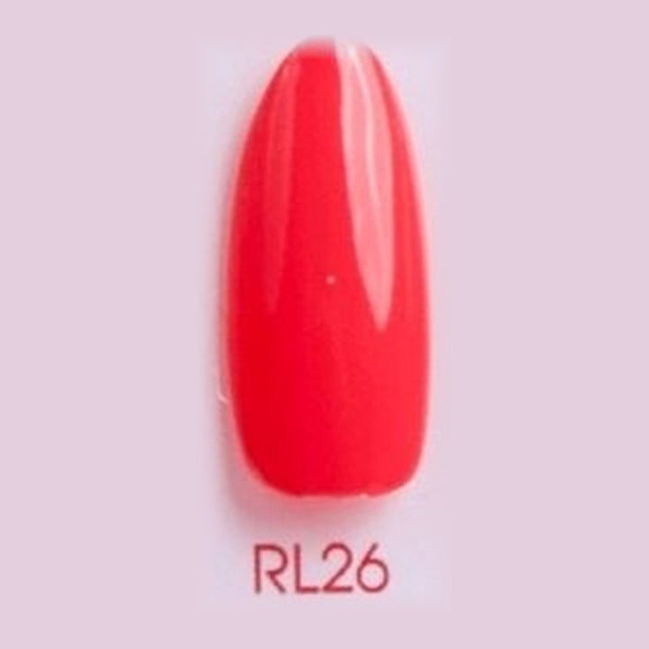 Chance Red London Gel Polish 0.5 oz RL26 colour swatch