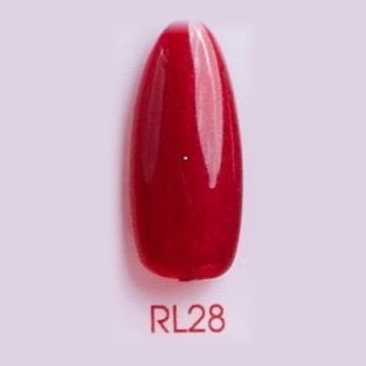 Chance Red London Gel Polish 0.5 oz RL28 colour swatch