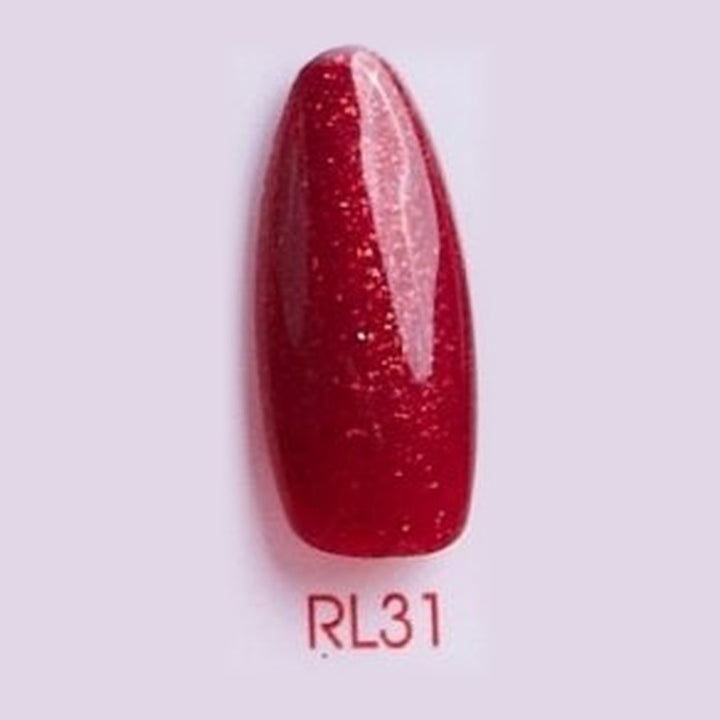 Chance Red London Gel Polish 0.5 oz RL31 colour swatch
