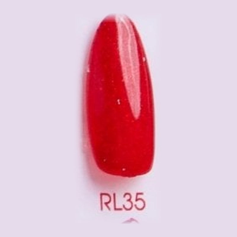 Chance Red London Gel Polish 0.5 oz RL35 colour swatch
