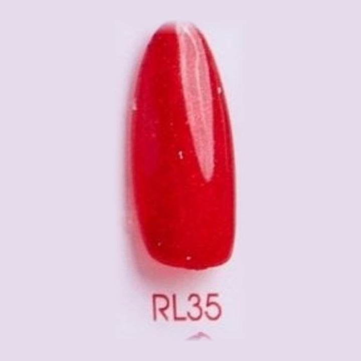 Chance Red London Gel Polish 0.5 oz RL35 colour swatch