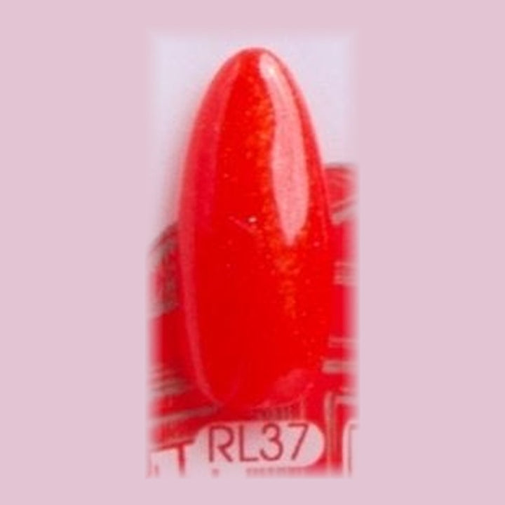 Chance Red London Gel Polish 0.5 oz RL37 colour swatch