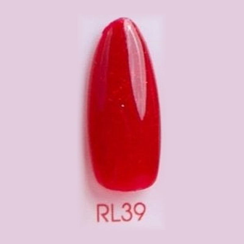 Chance Red London Gel Polish 0.5 oz RL39 colour swatch