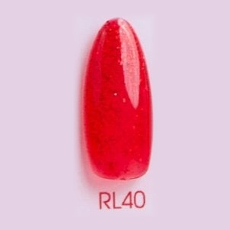 Chance Red London Gel Polish 0.5 oz RL40 colour swatch
