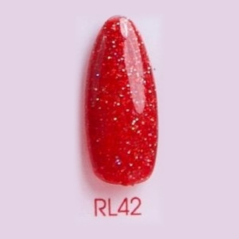 Chance Red London Gel Polish 0.5 oz RL42 colour swatch