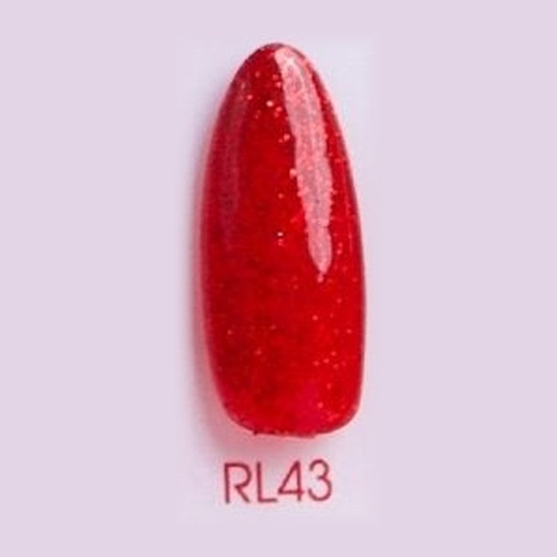Chance Red London Gel Polish 0.5 oz RL43 colour swatch