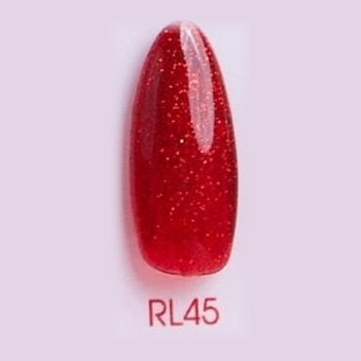 Chance Red London Gel Polish 0.5 oz RL45 colour swatch