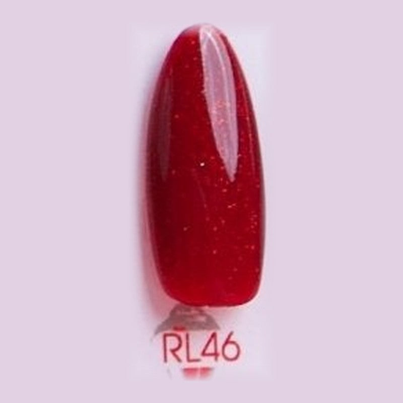Chance Red London Gel Polish 0.5 oz RL46 colour swatch