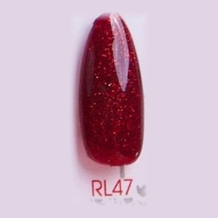 Chance Red London Gel Polish 0.5 oz RL47 colour swatch