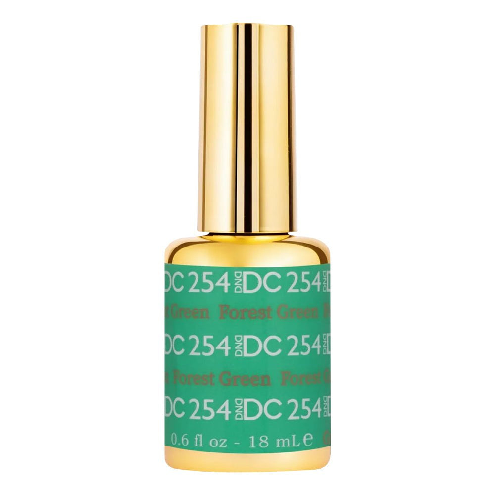 DND DC 254 Forest Green gel polish