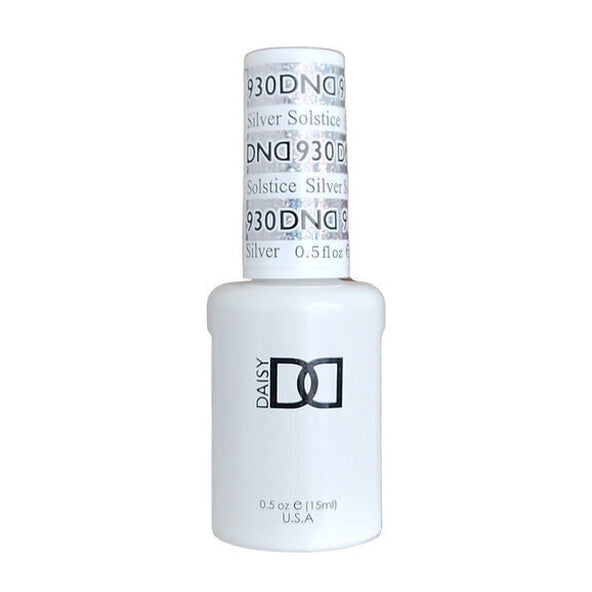 DND Duo 930 Silver Solstice, gel polish bottle
