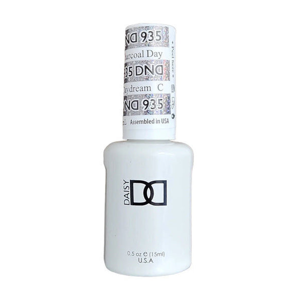 DND Duo 935 Charcoal Daydream, gel polish bottle