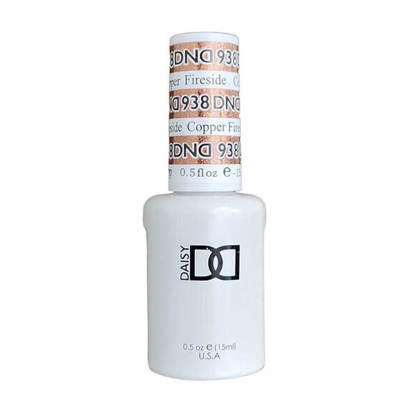DND Duo 938 Copper Fireside, gel polish bottle