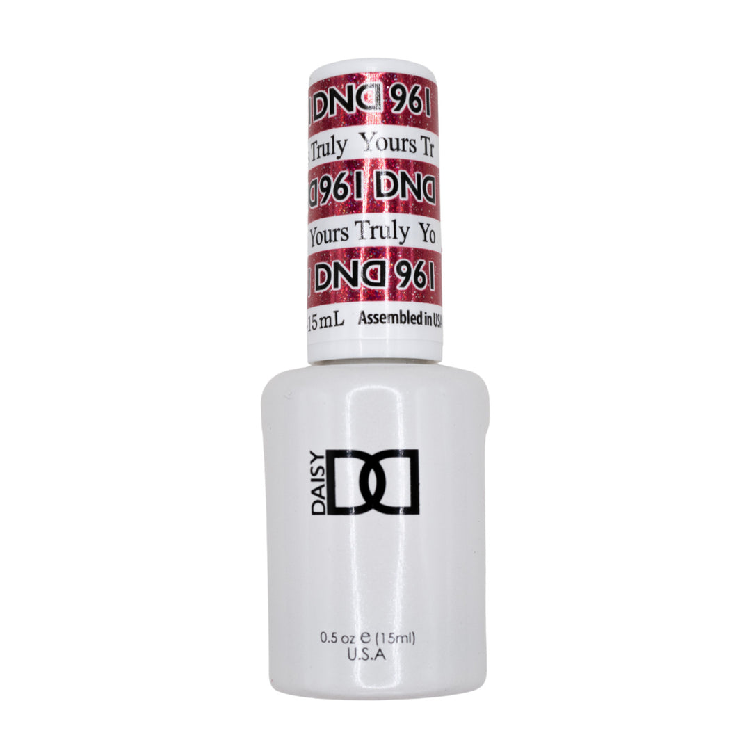 DND Duo 961 Yours Truly, gel polish bottle