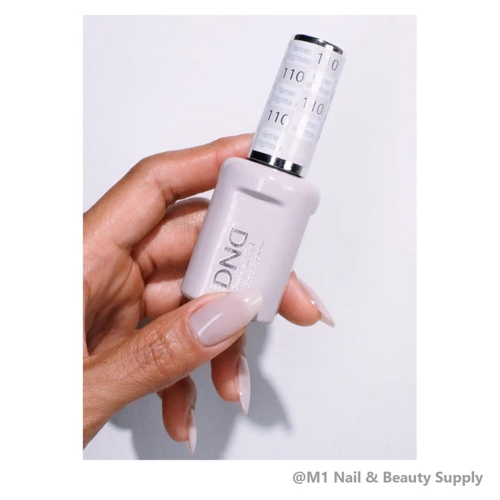 DND HEMA &amp; TPO Free 110 Ramen Nightcap - shown on nails